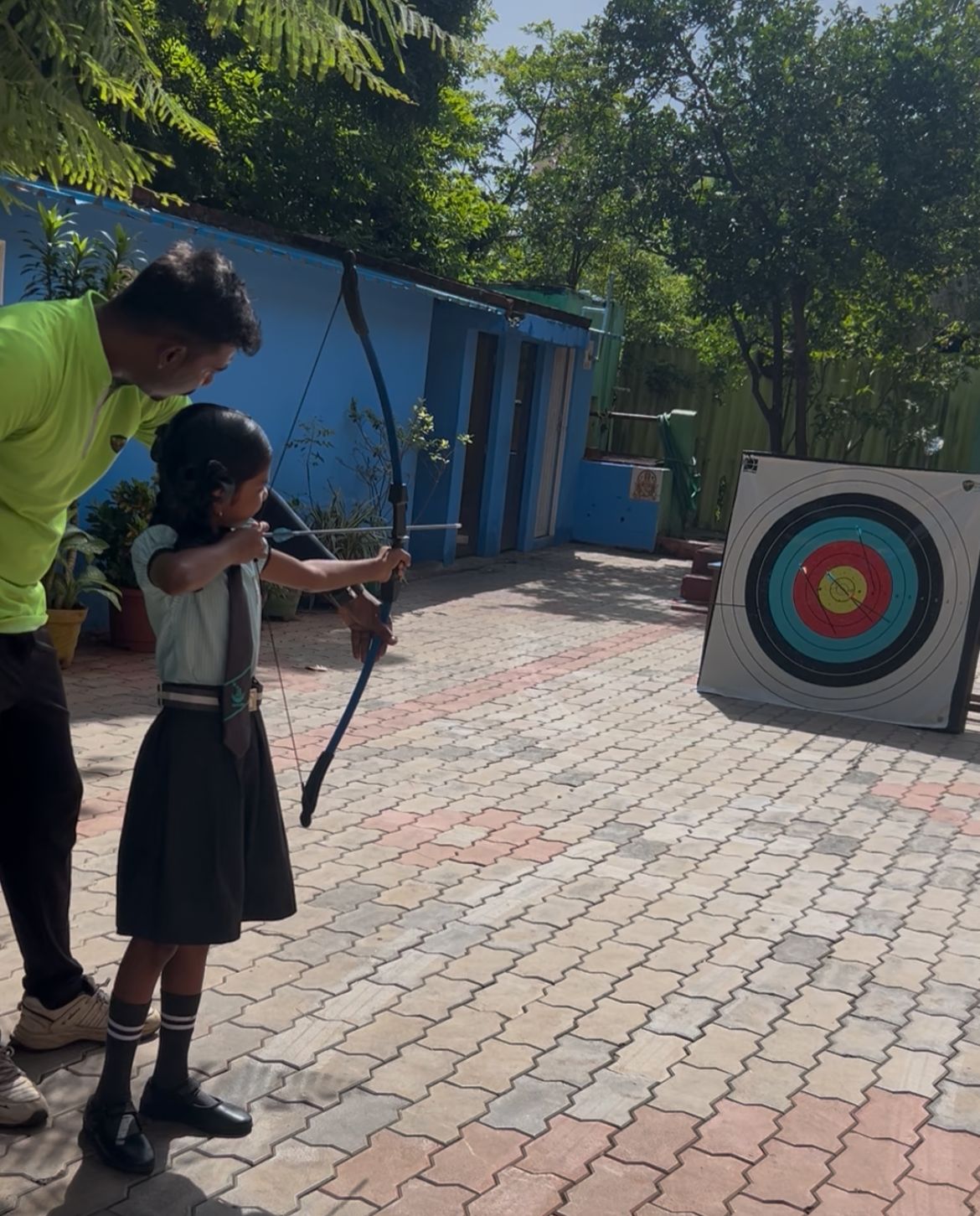 Archery training