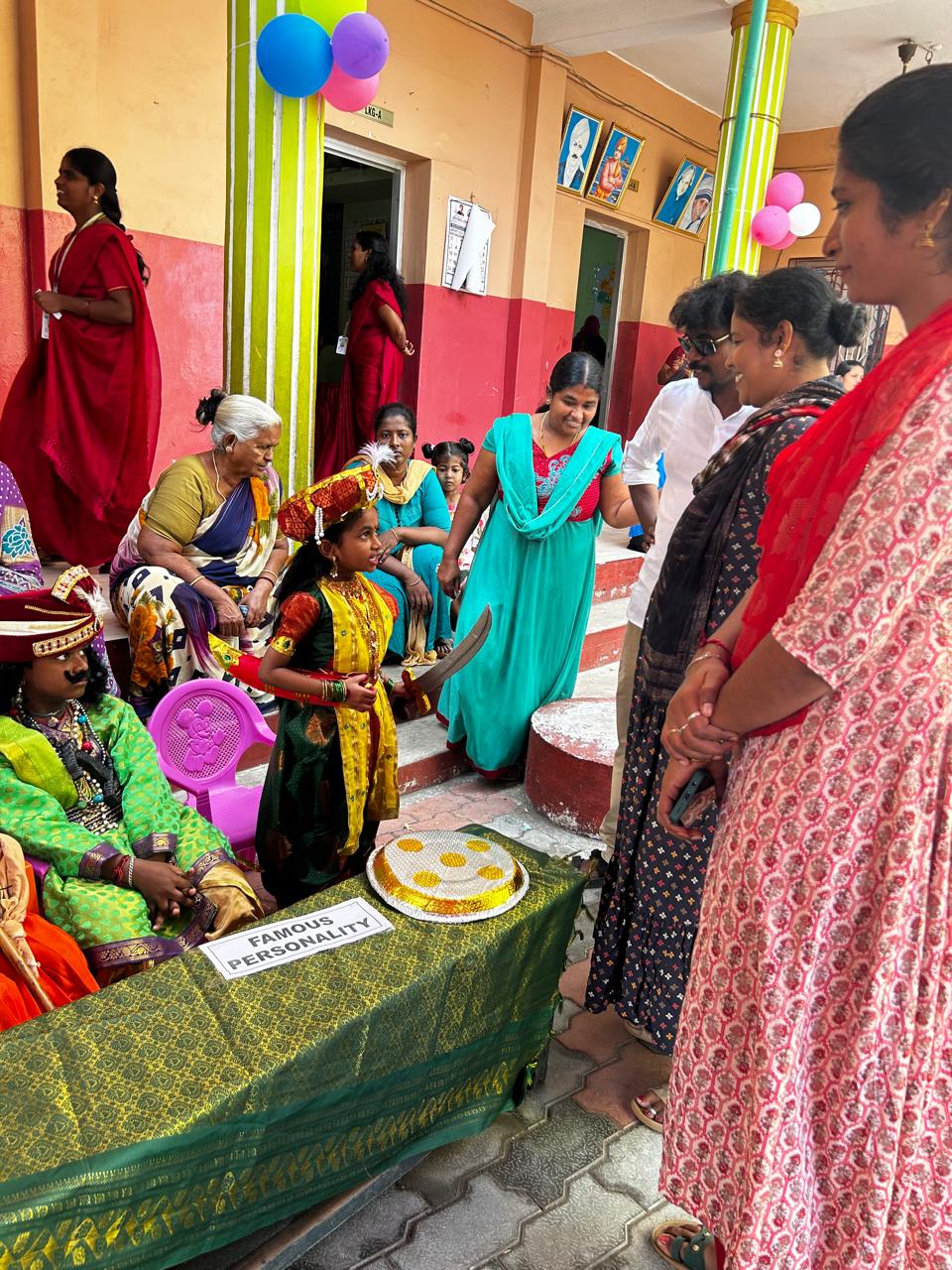 Children learning in classroom